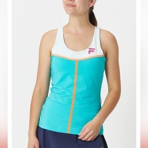 FILA - Bevans Park Laser Racerback Tank Tennis - M